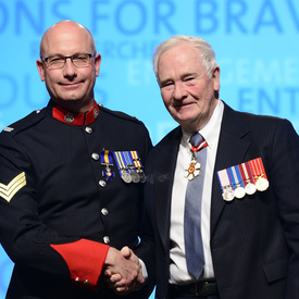 Remise de distinctions honorifiques à Edmonton