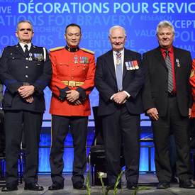 Presentation of Honours in Edmonton