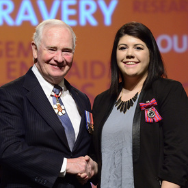 Remise de distinctions honorifiques à Edmonton