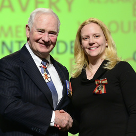 Remise de distinctions honorifiques à Edmonton