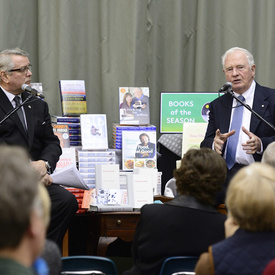 Le gouverneur général à Winnipeg