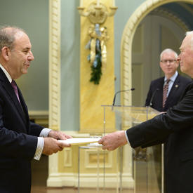 Présentation de lettres de créance 