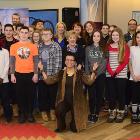 Leurs Excellences soulignent les efforts en santé mentale - Jour 1