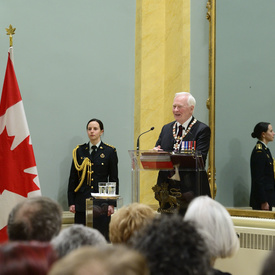 Cérémonie d'investiture de l'Ordre du Canada