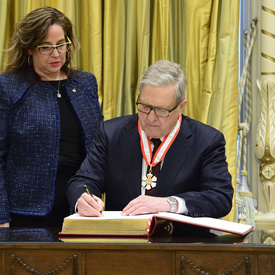 Cérémonie d'investiture de l'Ordre du Canada