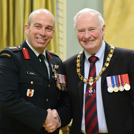 Order of Military Merit investiture ceremony