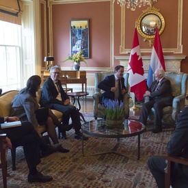 Meeting with the Prime Minister of Luxembourg