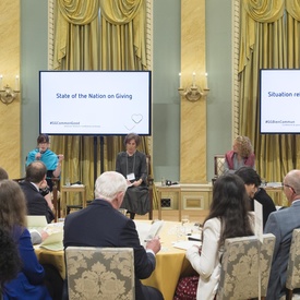 Conférence du gouverneur général sur la générosité 
