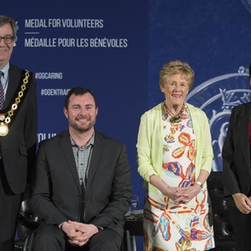 Presentation of the Sovereign’s Medal for Volunteers