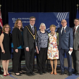 Presentation of the Sovereign’s Medal for Volunteers