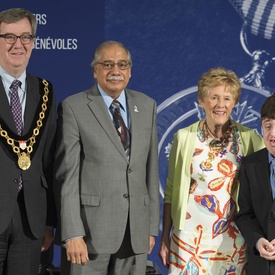 Presentation of the Sovereign’s Medal for Volunteers