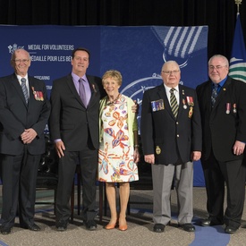Presentation of the Sovereign’s Medal for Volunteers