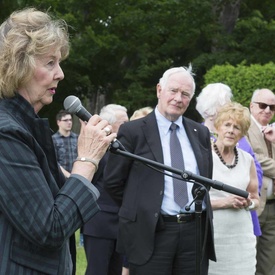 Ceremonial Planting of the Regal Celebration Maple Tree 