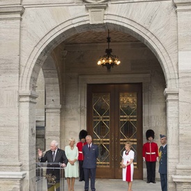 Ceremonial Tree planting and Unveiling of the Queen's Entrance 