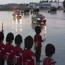 Departure of Their Highnesses