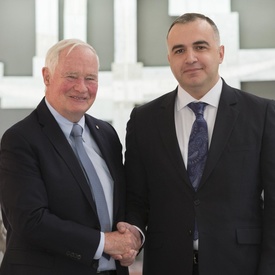 Presentation of Letters of Credence at the Citadelle of Québec