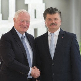 Presentation of Letters of Credence at the Citadelle of Québec