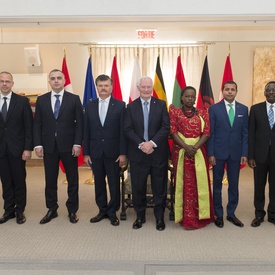 Presentation of Letters of Credence at the Citadelle of Québec
