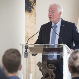 Presentation of Letters of Credence at the Citadelle of Québec