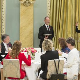 Visite d'État du président de Colombie