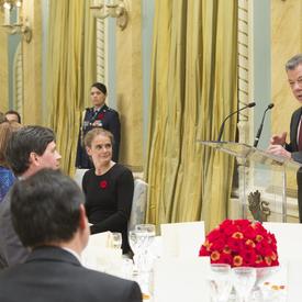 Visite d'État du président de Colombie