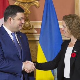 Meeting with Prime Minister of Ukraine