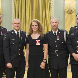 Presentation of Decorations of Bravery