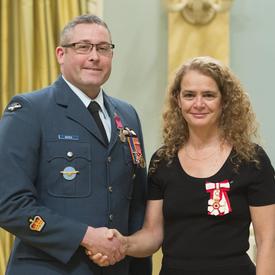 Presentation of Decorations of Bravery