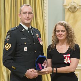 Presentation of Decorations of Bravery