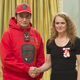 Presentation of Decorations of Bravery