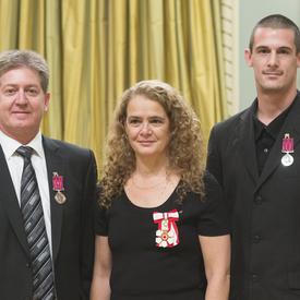 Presentation of Decorations of Bravery