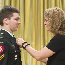 Presentation of Decorations of Bravery