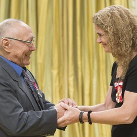 Presentation of Decorations of Bravery