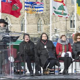 Allumage de la Flamme du Centenaire