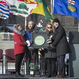 Allumage de la Flamme du Centenaire