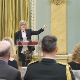 Unveiling of the Canada Post Stamp