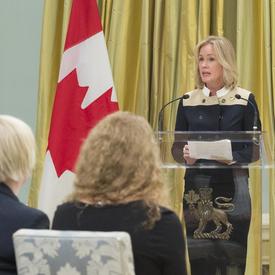 Unveiling of the Canada Post Stamp