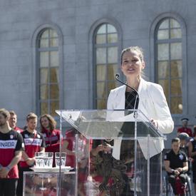 Team Canada Celebration