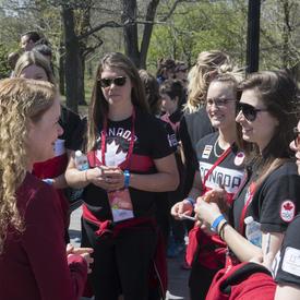 Team Canada Celebration