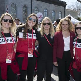 Team Canada Celebration