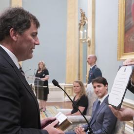 Swearing-in of Members of the Ministry