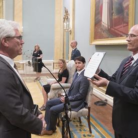 Swearing-in of Members of the Ministry