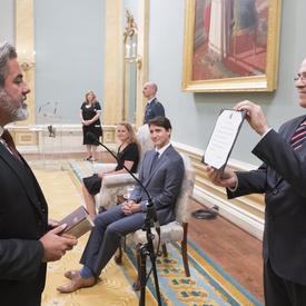 Swearing-in of Members of the Ministry