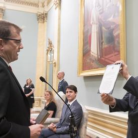 Swearing-in of Members of the Ministry