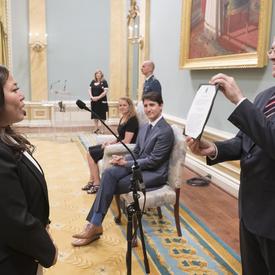 Swearing-in of Members of the Ministry