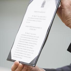 Swearing-in of Members of the Ministry