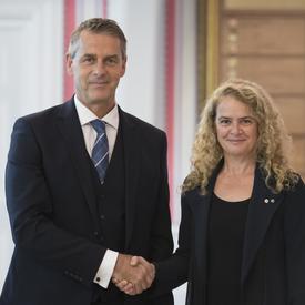 Presentation of letters of credence
