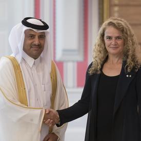 Presentation of letters of credence