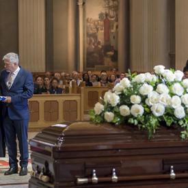 Funeral of Paul Gérin-Lajoie