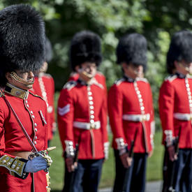 Inspection of the Ceremonial Guard